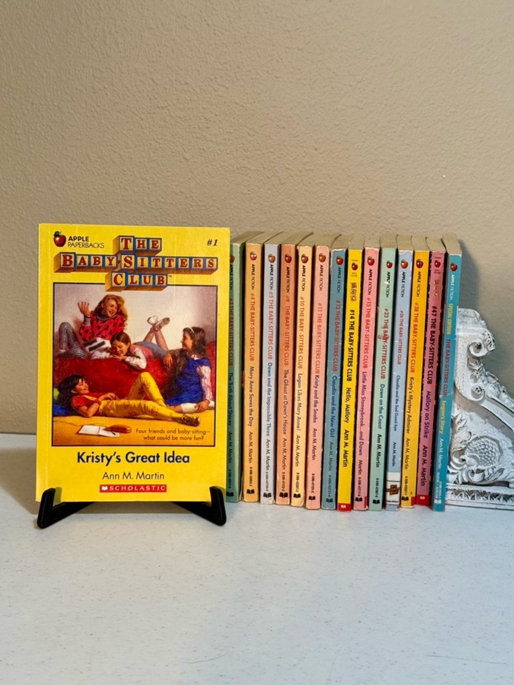 Babysitters Club paperback book lot by Ann M Martin Vintage